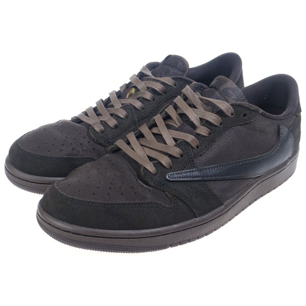 NIKE (ナイキ) ×TRAVIS SCOTT AIR JORDAN 1 LOW OG SP VELVET BROWN 