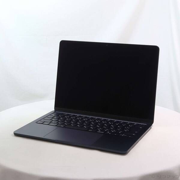 ソフマップ 〔中古品〕 MacBook Air 13.6-inch Mid-2022 MLY33J／A Apple M2 8コアCPU_8コアGPU 8GB SSD256GB ミッドナイト 〔26.3 Tahoe〕【258】