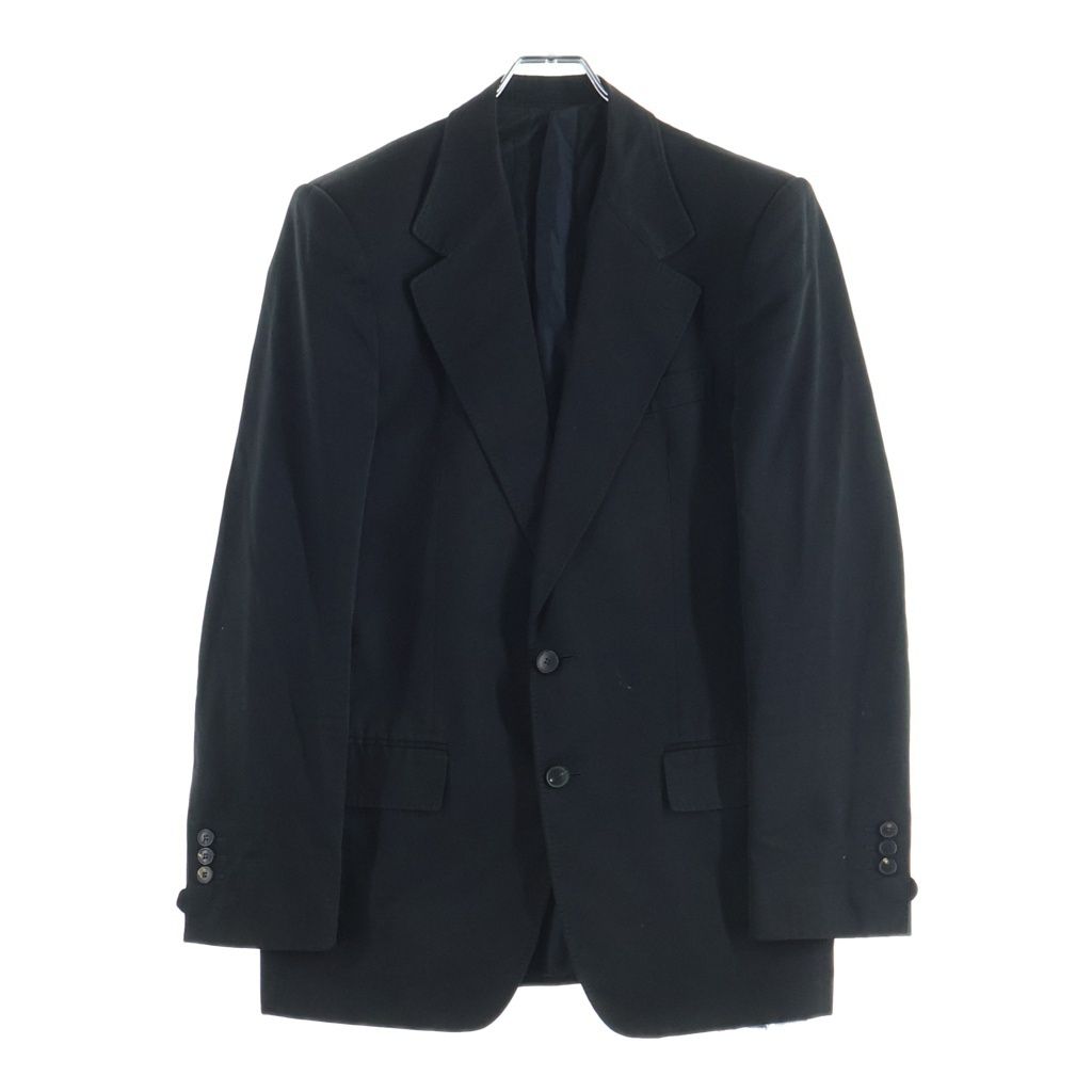 YVES SAINT LAURENT (イヴサンローラン) ウール シングル 2ボタン ジャケット ブラック 28PBYC