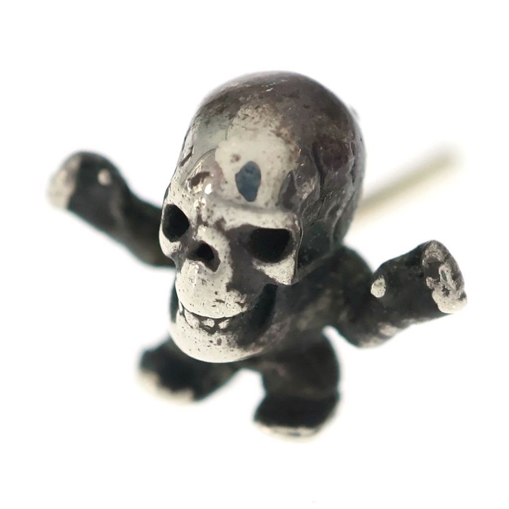 CHROME HEARTS (クロムハーツ) STD HRRS TTR TNY ハリスティータースタッドピアス シルバー