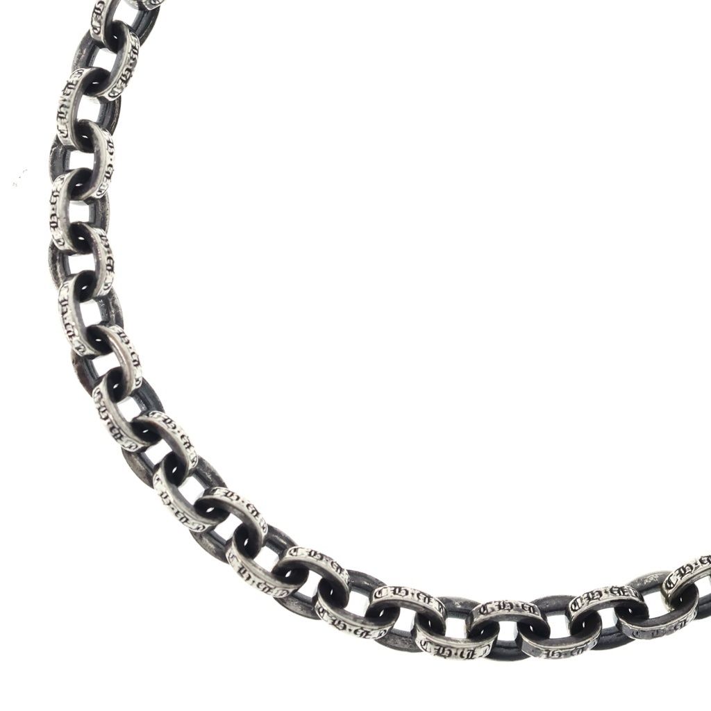 CHROME HEARTS (クロムハーツ) PAPER CHAIN 18 ペーパーチェーンネックレス 18inch シルバー BCA086