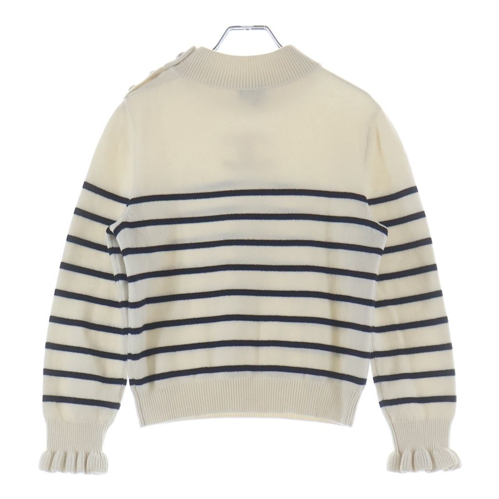 CHANEL (シャネル) 22AW ココマーク ボーダーニット セーター フロント