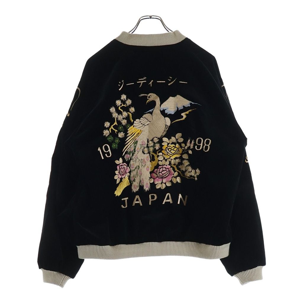 TAILOR TOYO (テーラー東洋) ×GDC Velveteen Acetate Souvenir Jacket リバーシブル スーベニアジャケット スカジャン ブラック TT15865GC 161,700円