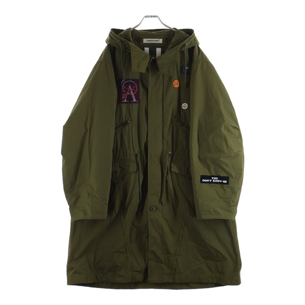 UNDERCOVER (アンダーカバー) 25AW MILITARY MODS COAT ミリタリーモッズコート パッチ付きジャケット カーキ