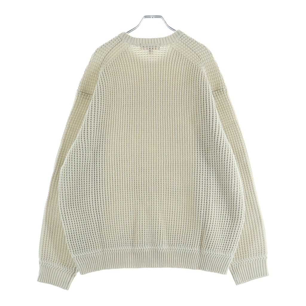 SUPREME (シュプリーム) 24AW Waffle Small Box Sweater Stone