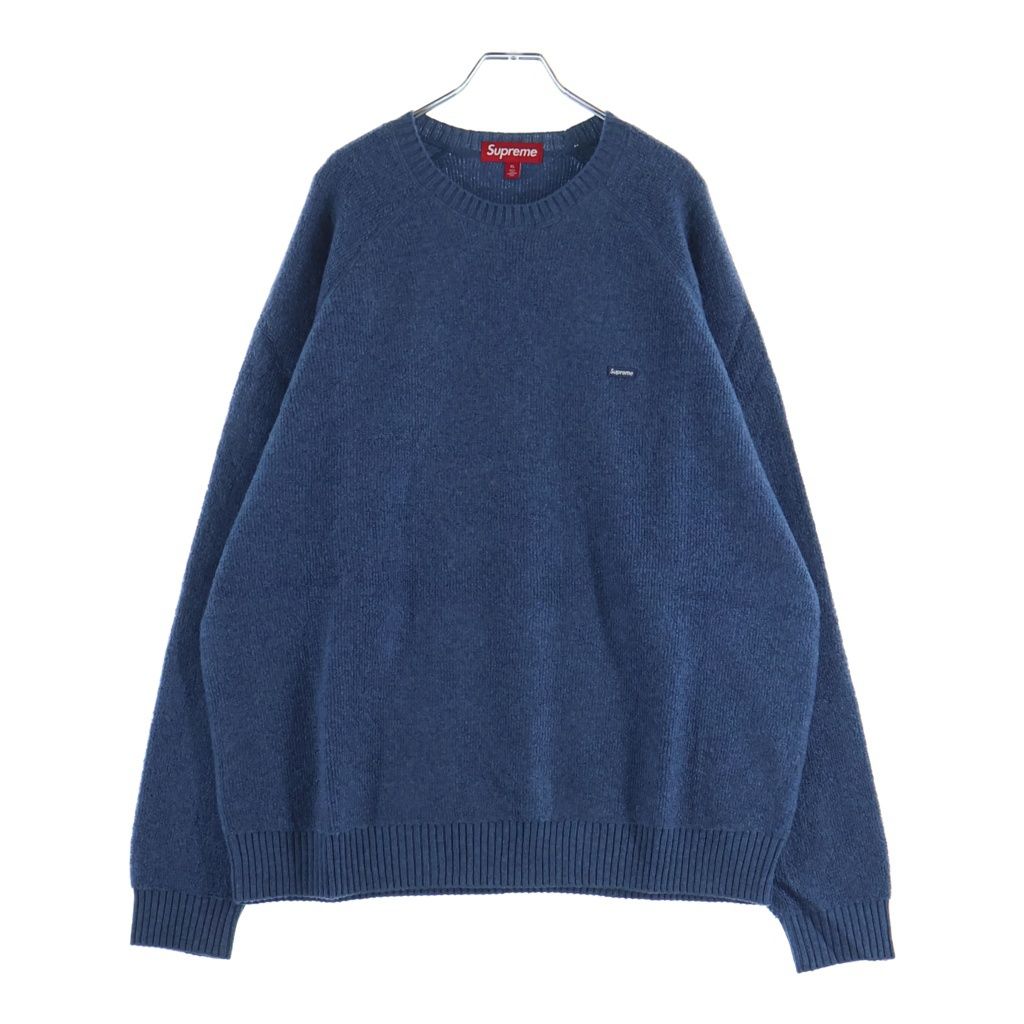 SUPREME (シュプリーム) 24AW Terry Small Box Sweater Blue テリー