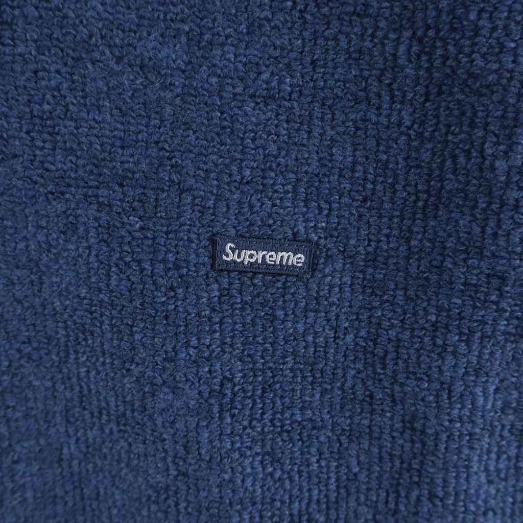 SUPREME (シュプリーム) 24AW Terry Small Box Sweater Blue テリー