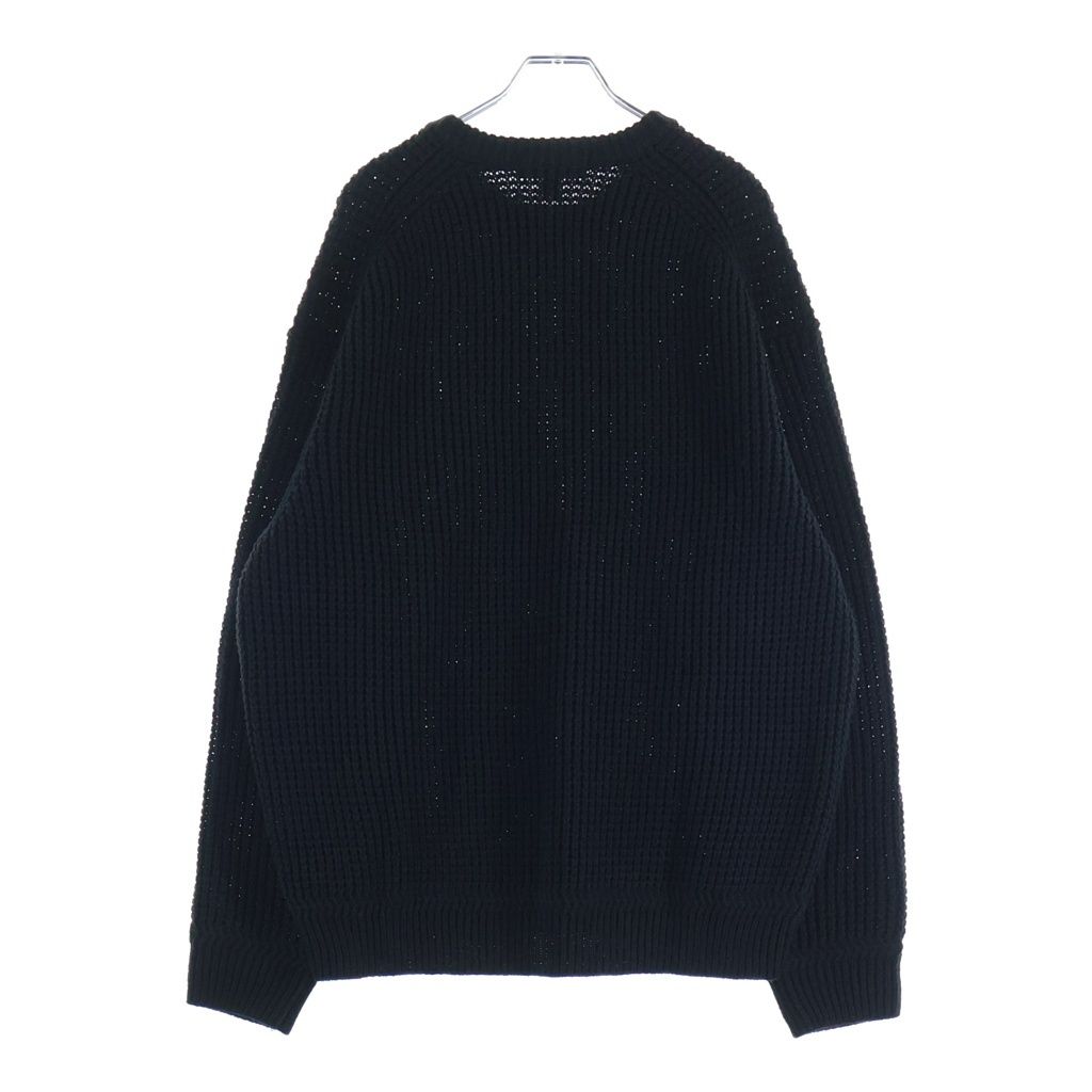 Supreme Box Waffle Sweater M ブラック 26ss SUPREME (シュプリーム) 26SS Waffle Small Box Sweater Black