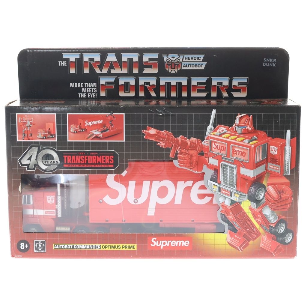 SUPREME (Supreme) 25SS Transformers G1 Optimus Prime Figure Transformers G1 Optimus Prime Figure Doll Red