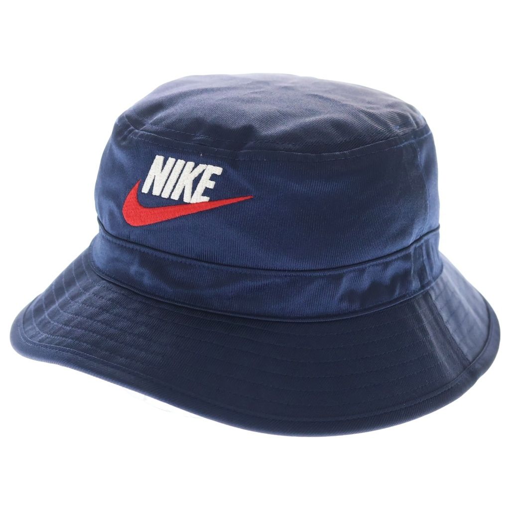 SUPREME (シュプリーム) 24SS ×Nike Dazzle Crusher ナイキ ダズル クラッシャー ロゴ刺繍バケットハット ネイビー FZ6789-410