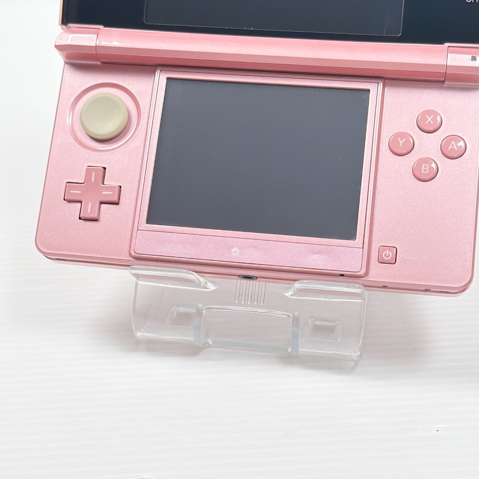 美品 ニンテンドー 3DS ミスティピンク 遊べるセット 動作確認済み