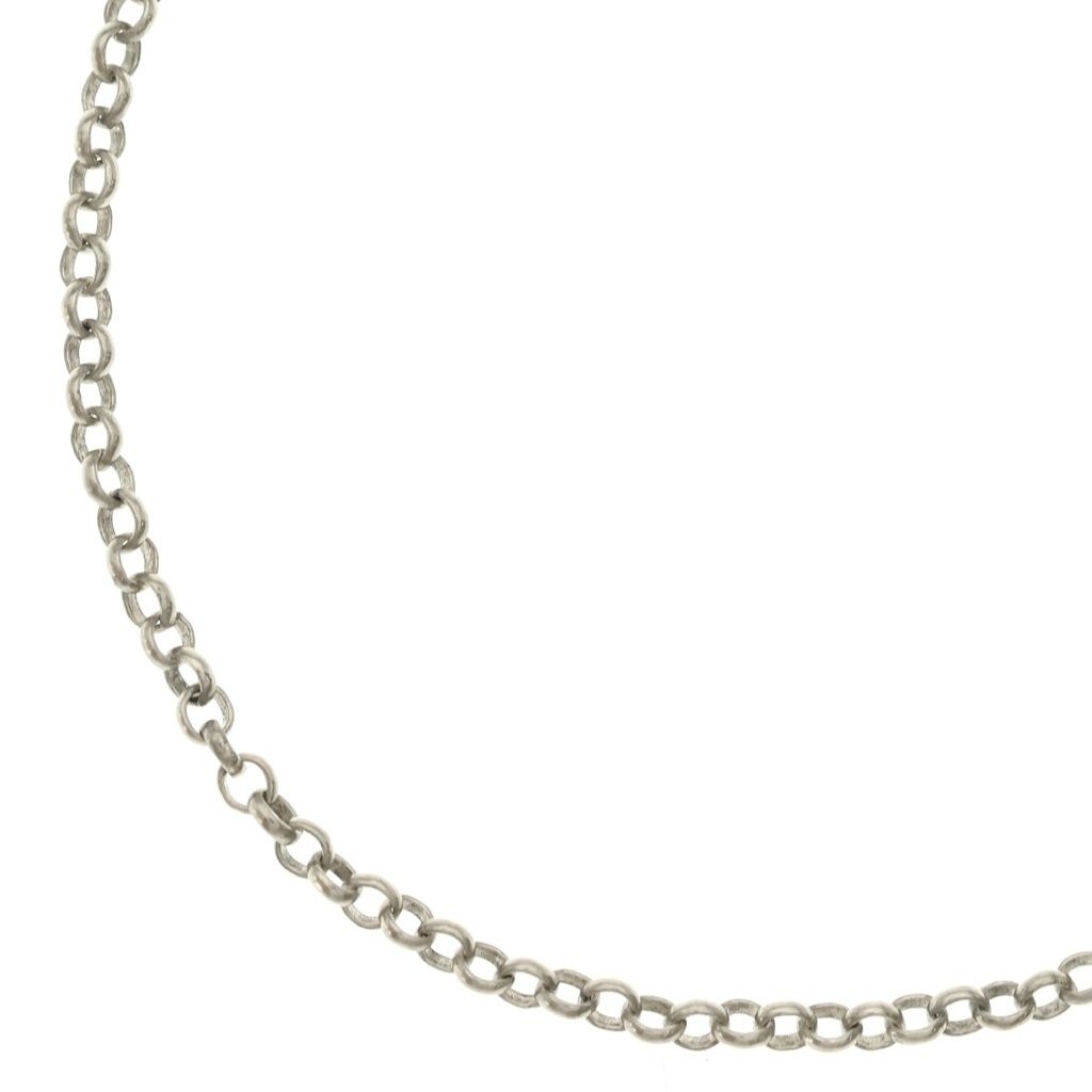 CHROME HEARTS (クロムハーツ) NECKCHAIN R16 ロールチェーンネックレス 16inch シルバー BCA082