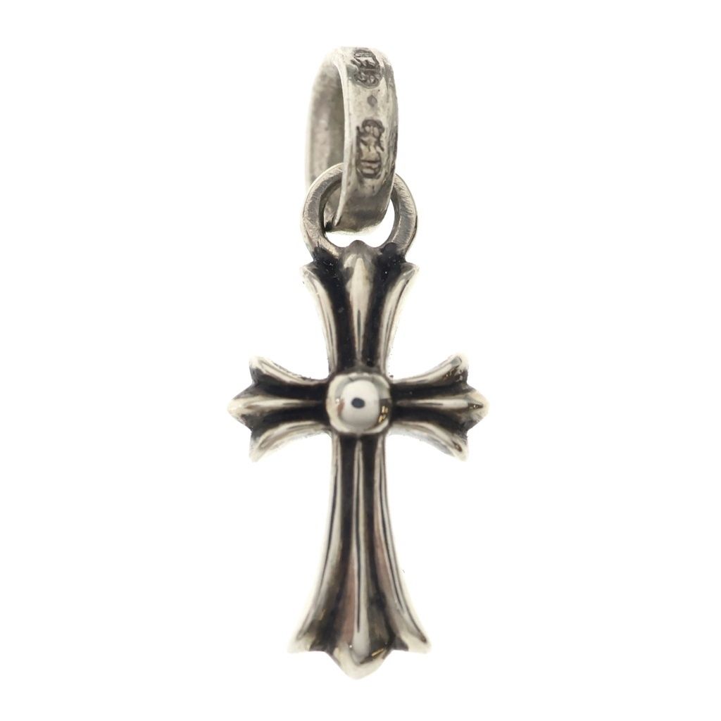 CHROME HEARTS (クロムハーツ) CRS BBYFAT ベイビーファットクロス ペンダントトップ シルバー BCA237