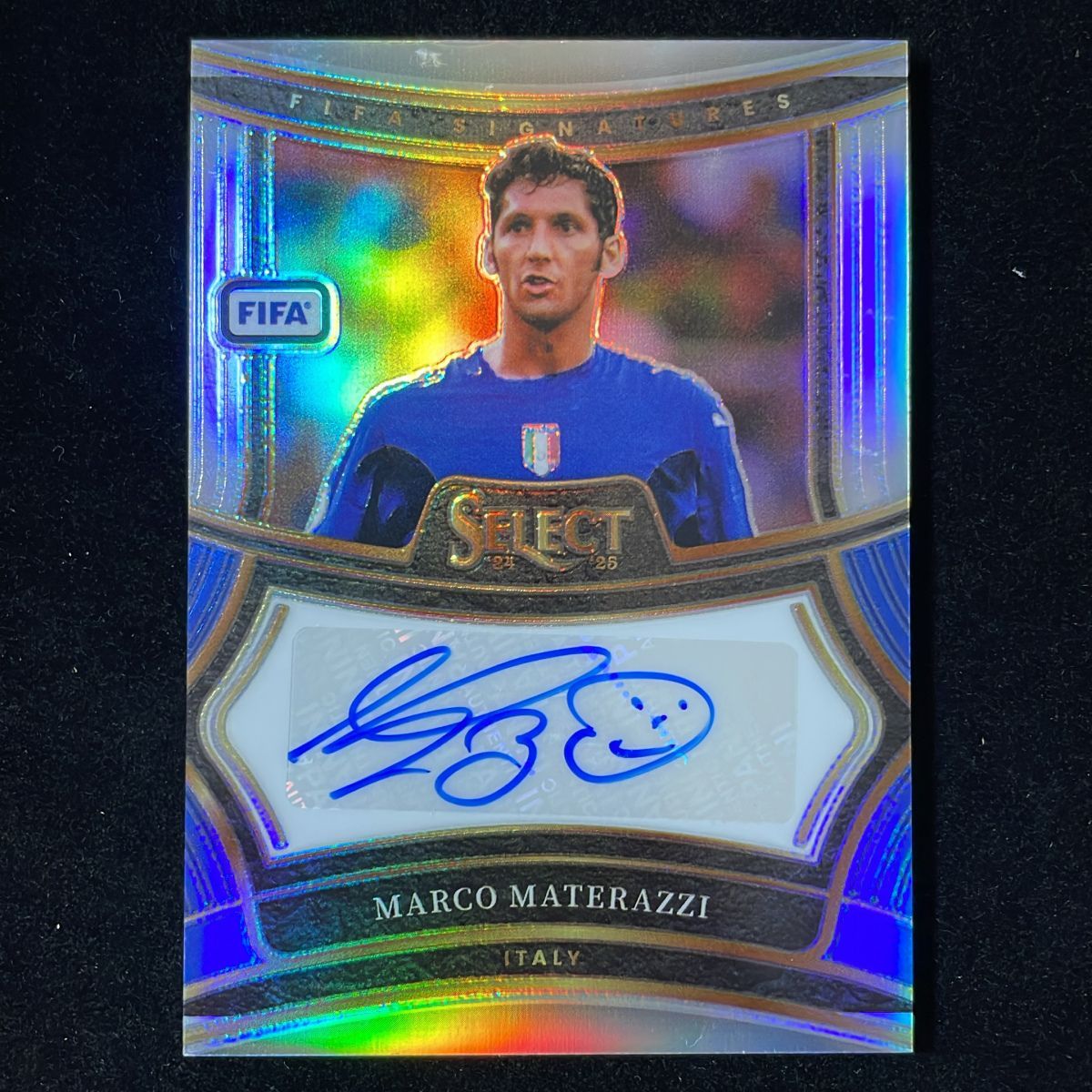 マルコ　マテラッツィ　サイン Marco Materazzi マルコ・マテラッツィ Panini Select FIFA 2024-25