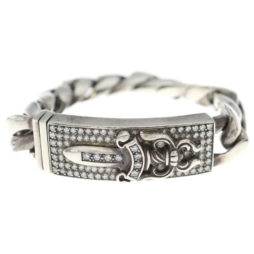 CHROME HEARTS DAGGER ID FANCY LINK BRACELET L13 クロムハーツ
