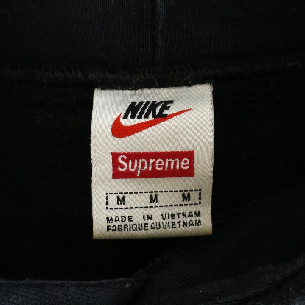 SUPREME (シュプリーム) 19AW ×NIKE Leather Applique Hooded