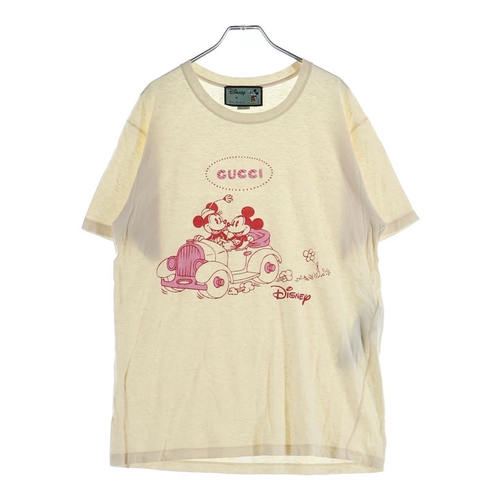 GUCCI (グッチ) ×Disney T-Shirt ディズニー 半袖Tシャツ アイボリー