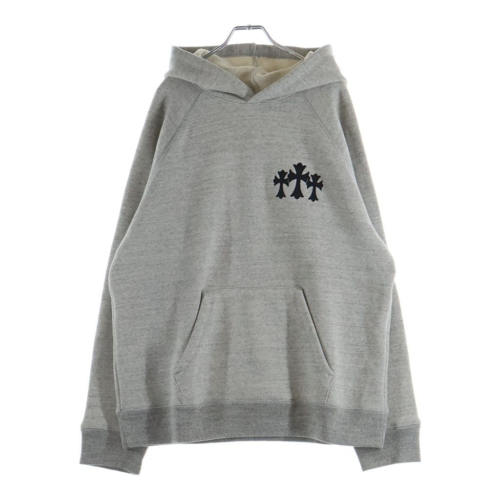 CHROME HEARTS (クロムハーツ) 7-11 HOODIE バックCHロゴクロス刺繍