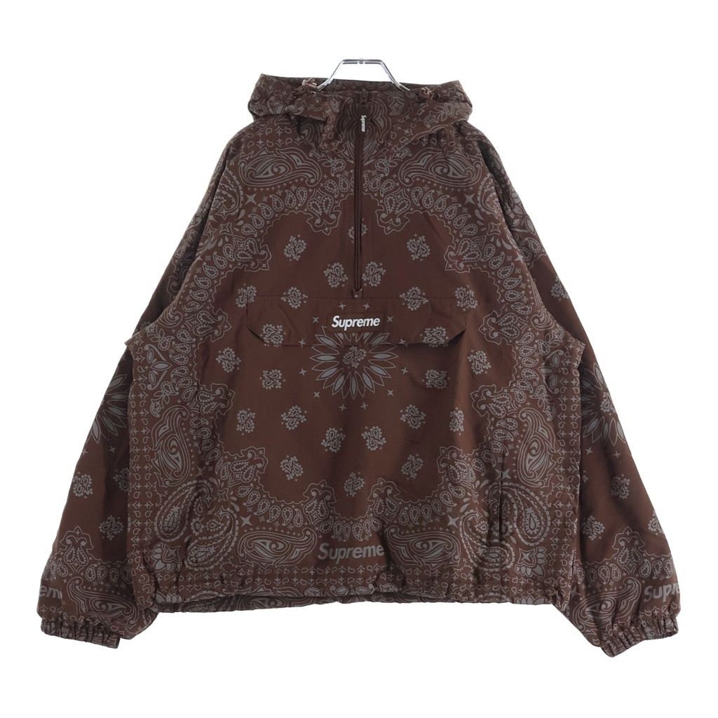 SUPREME (シュプリーム) 26SS Refrecive Bandana Anorak Jacket レフ