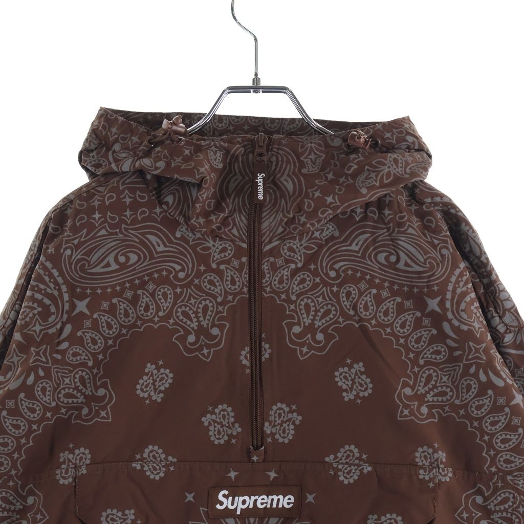 SUPREME (シュプリーム) 26SS Refrecive Bandana Anorak Jacket レフ