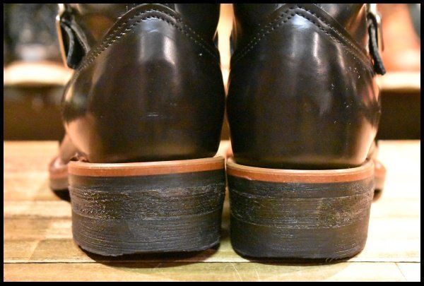 8E 箱付 美品 黒タグ】Chippewa チペワ 99953 エンジニア ブラック