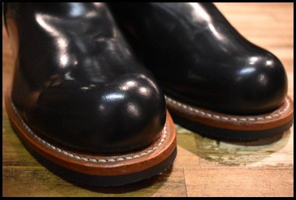 8E 箱付 美品 黒タグ】Chippewa チペワ 99953 エンジニア ブラック