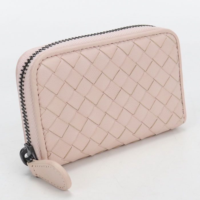BOTTEGA VENETA ボッテガ・ヴェネタ コインパース イントレチャート 小銭入れ レザー【中古】 レディース