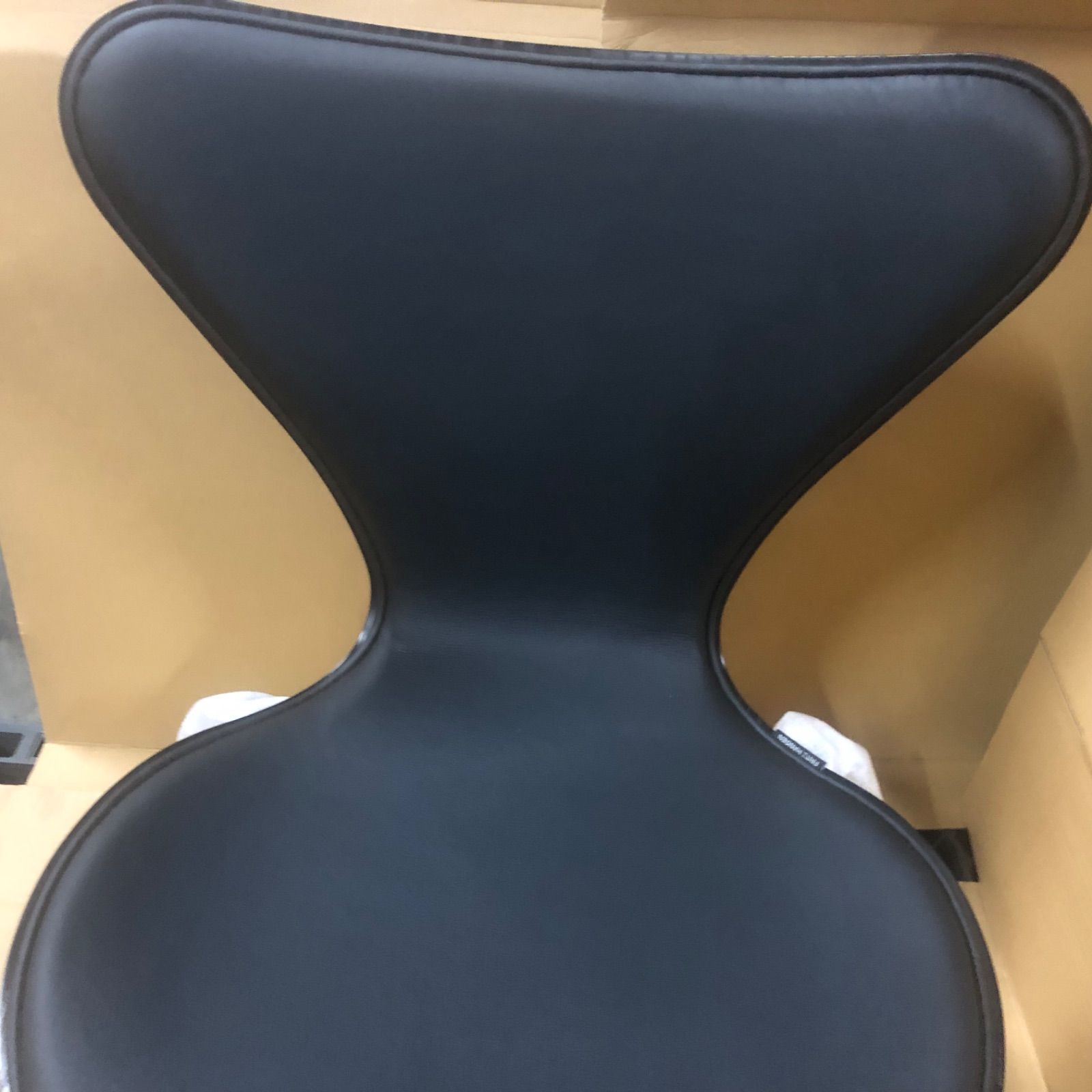 フリッツ・ハンセン セブンチェア BK粉体塗装 43cm ブラック SERIES 7