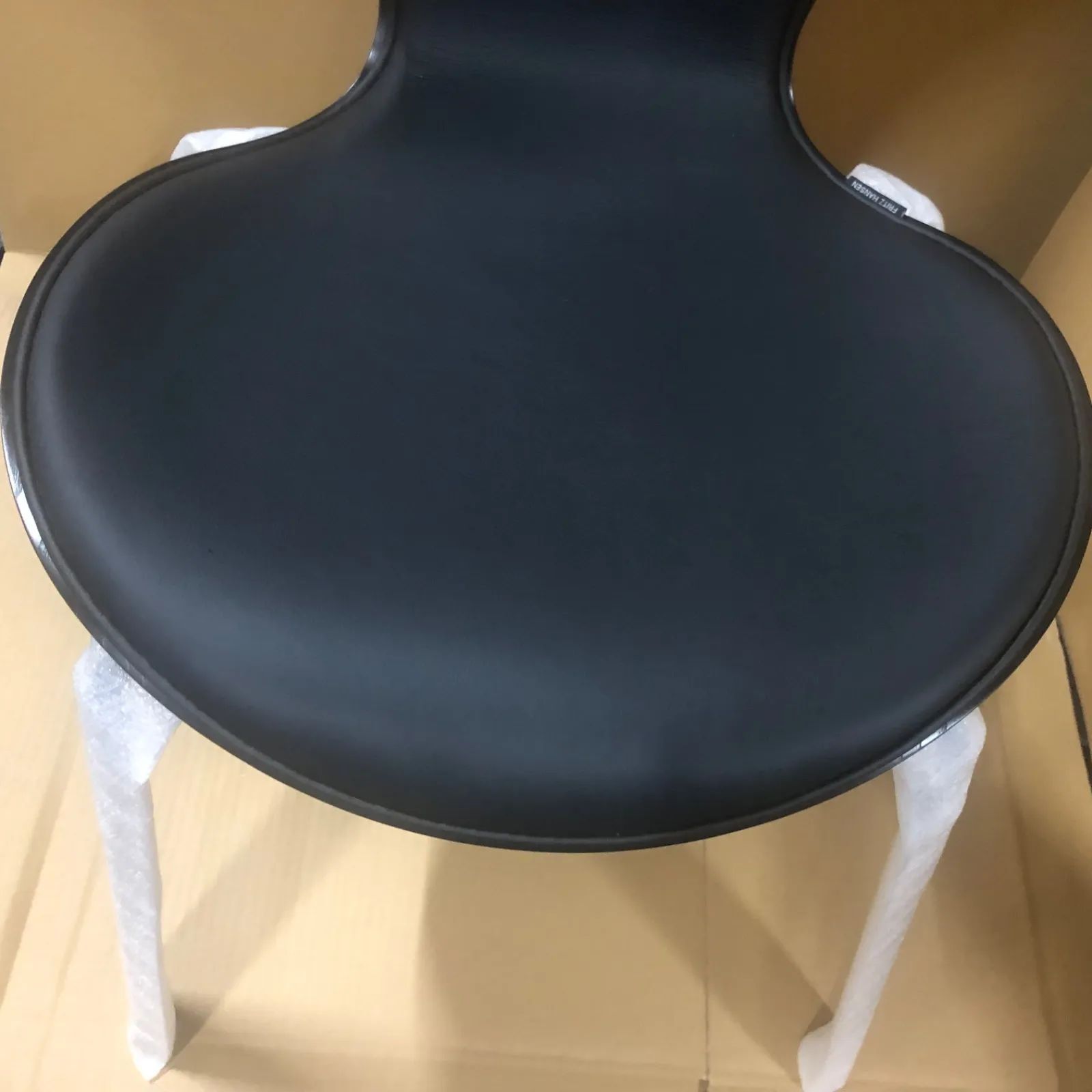フリッツ・ハンセン セブンチェア BK粉体塗装 43cm ブラック SERIES 7