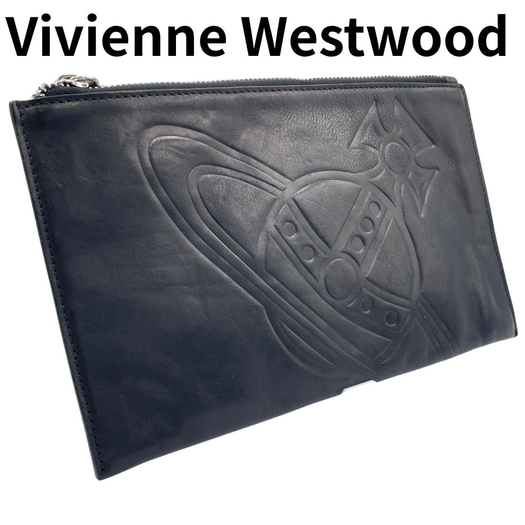 Vivienne Westwood ヴィヴィアンウエストウッド クラッチバッグ 黒