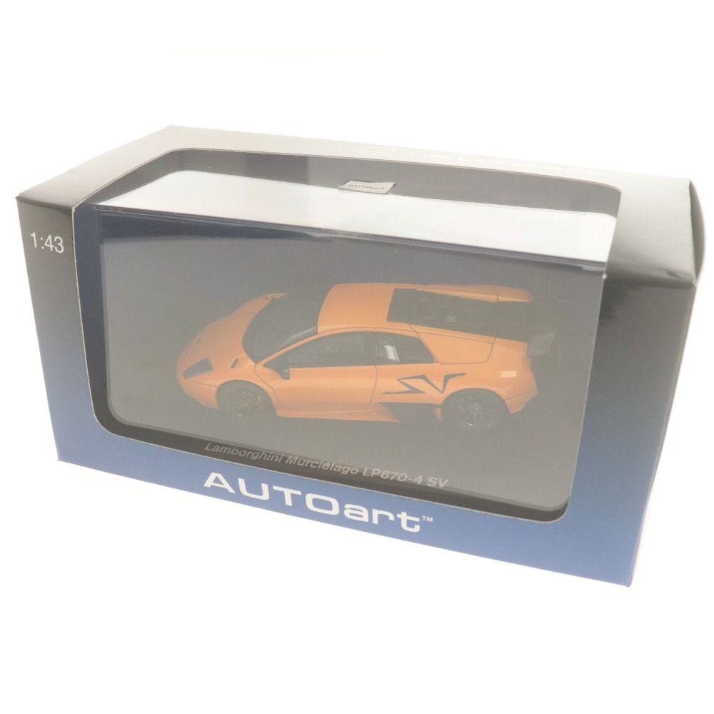 □ AUTOart オートアート ミニカー ランボルギーニ ムルシエラゴ LP670