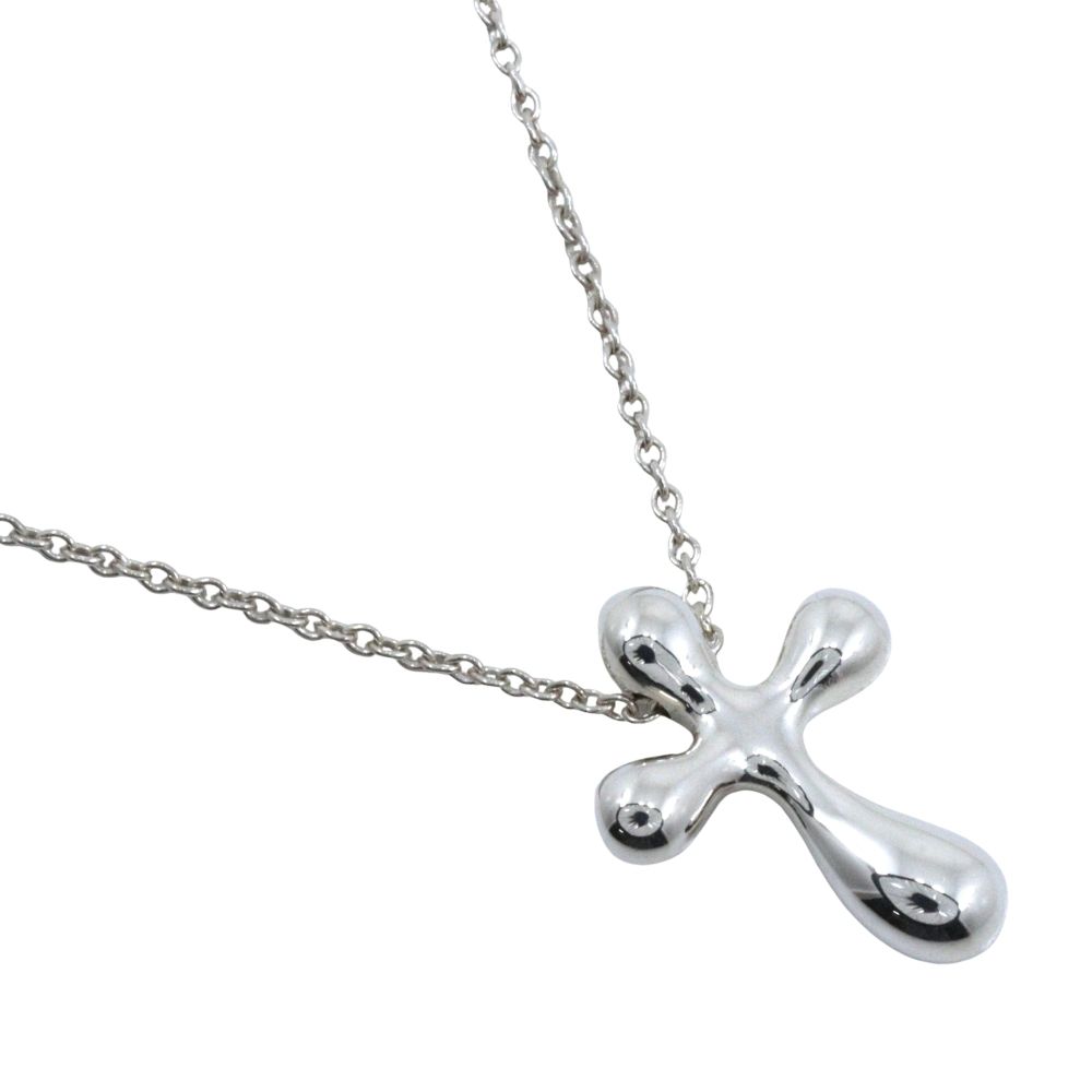 ティファニー スモールクロス ネックレス SV925 シルバー エルサペレッティ TIFFANY&Co.】ティファニー スモールクロス エルサ・ペレッティ