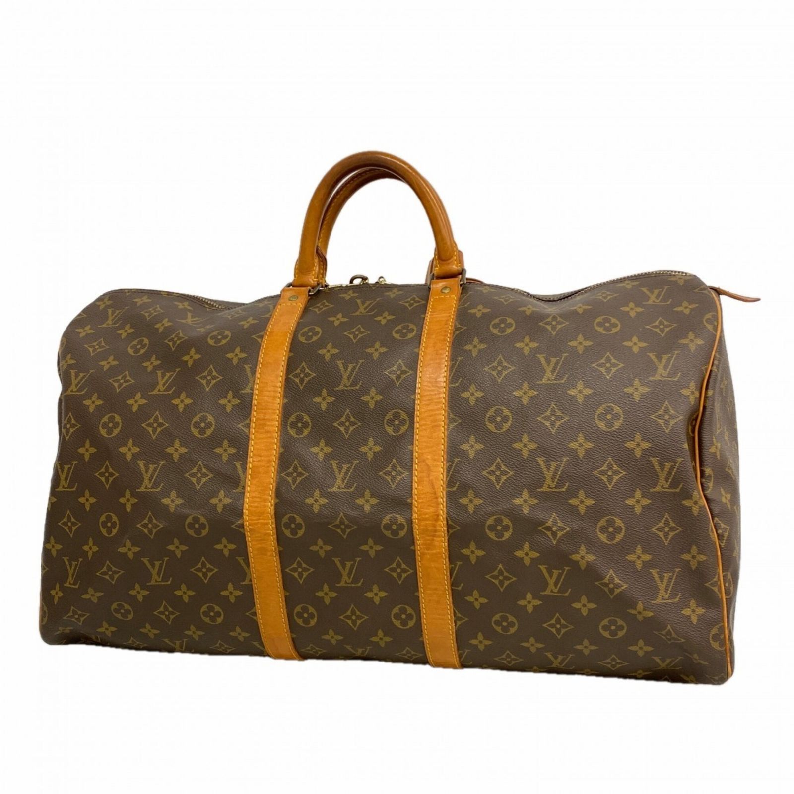 ルイ・ヴィトン(Louis Vuitton) ルイ・ヴィトン バッグ・ボストンバッグ モノグラム キーポル55 M41424 ブラウンメンズ レディース