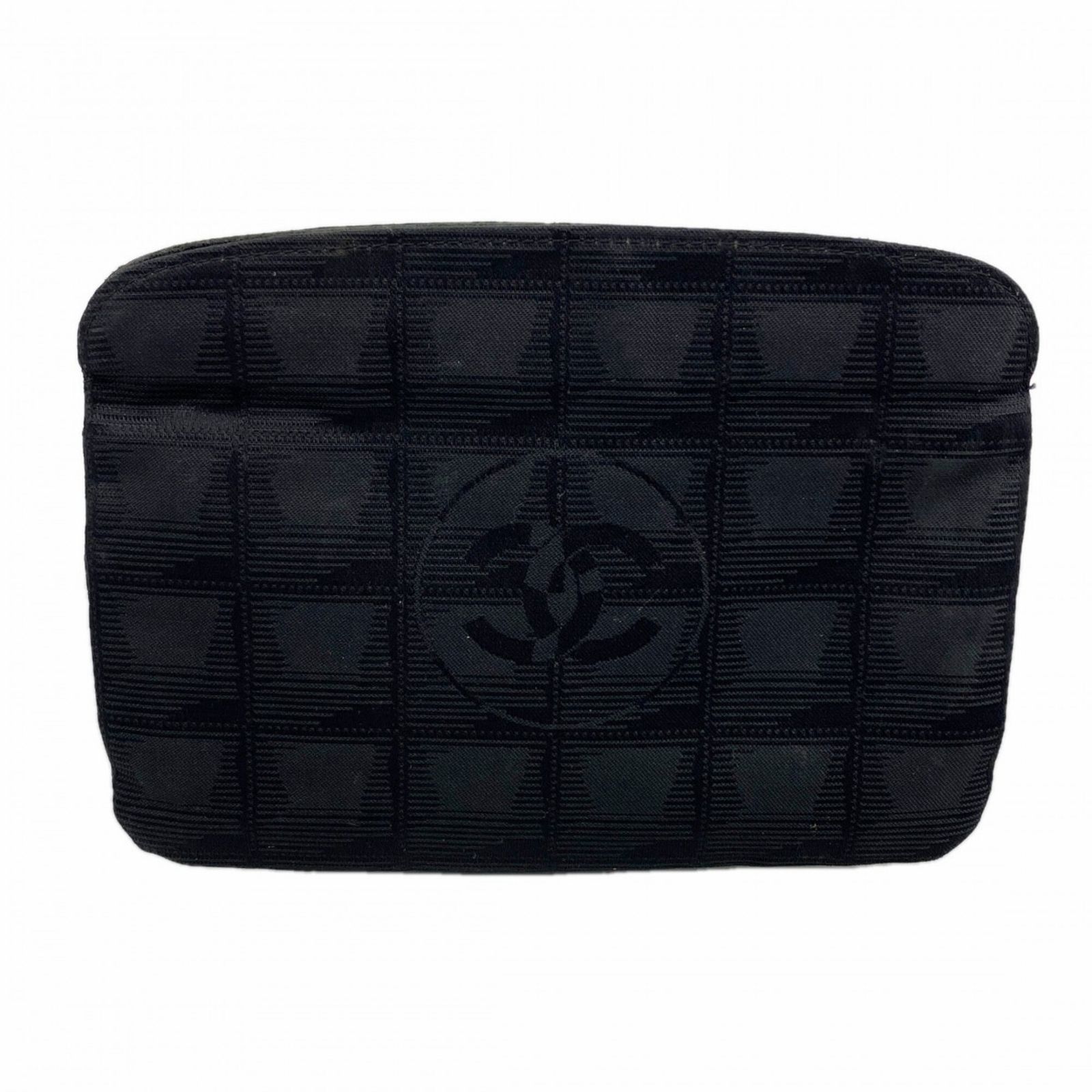シャネル(Chanel) シャネル バッグ・ポーチ ニュートラベル ナイロン ブラックレディース