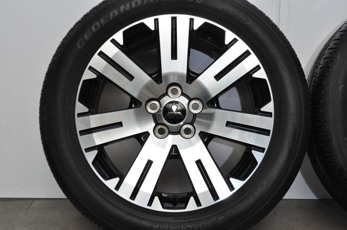 美品】】ミツビシ デリカD5 純正 18in 7J +38 PCD114.3 ヨコハマ