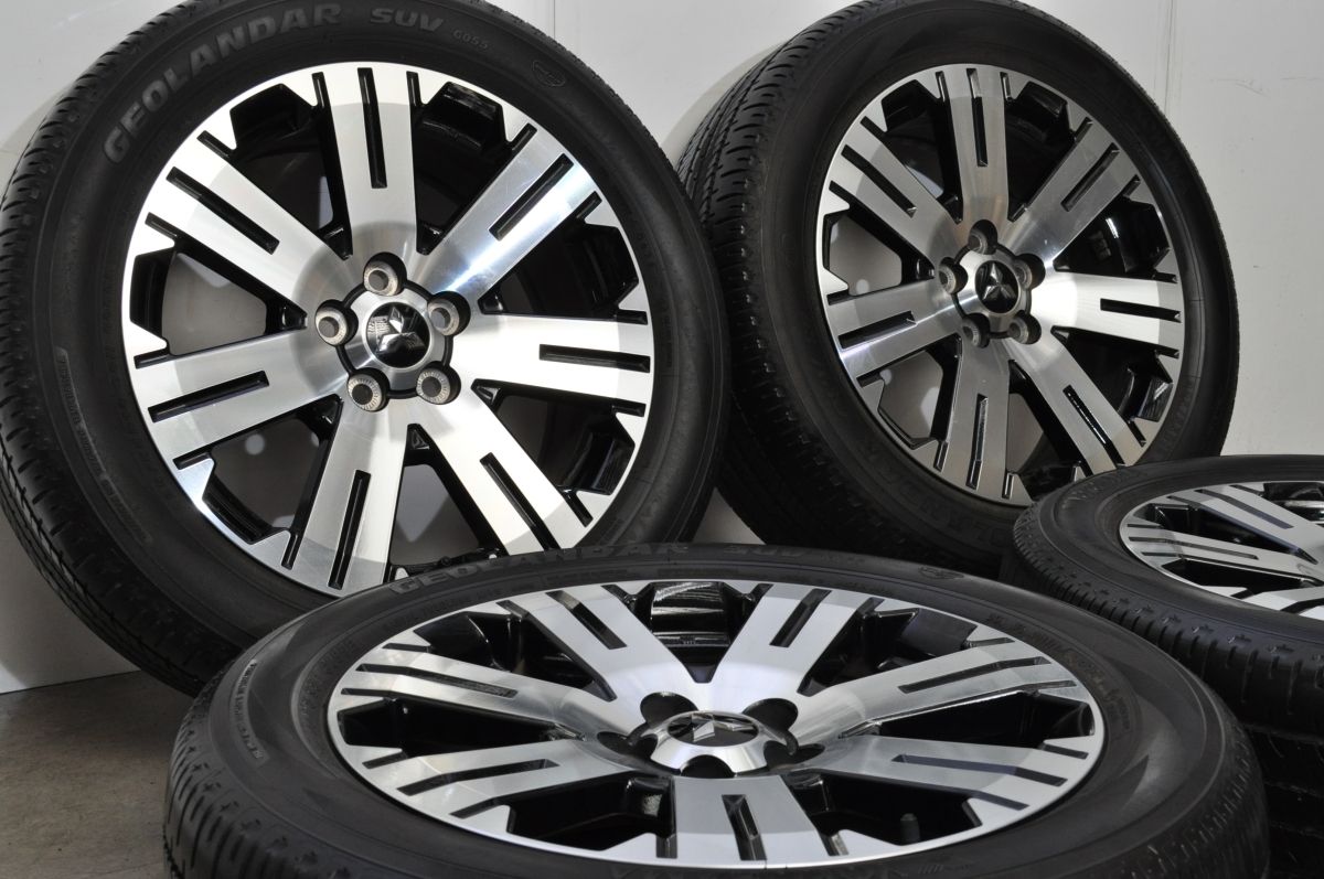 美品】】ミツビシ デリカD5 純正 18in 7J +38 PCD114.3 ヨコハマ