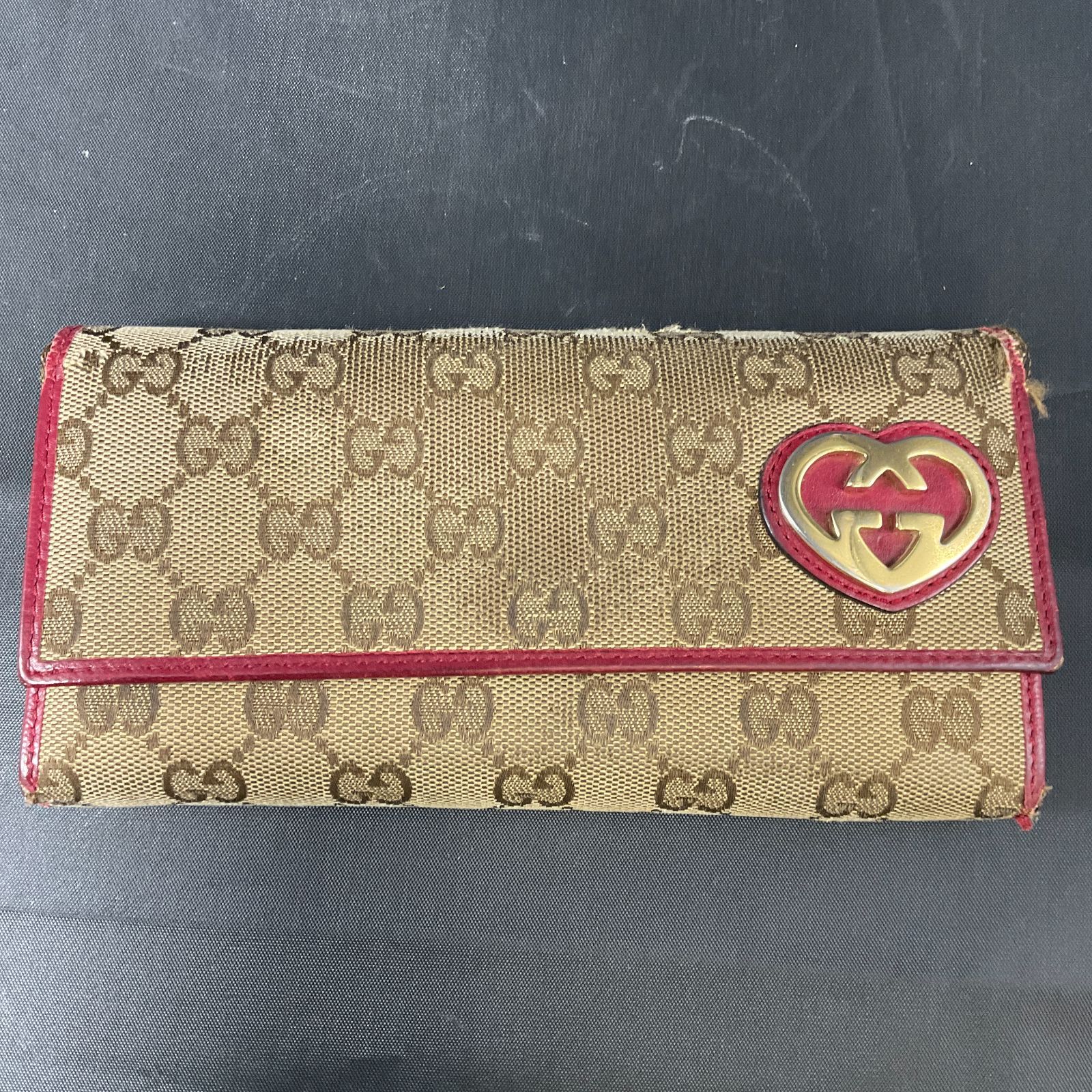 グッチ 　 GGキャンバス ラブリー 財布 B26060264