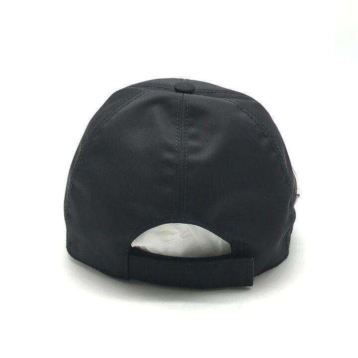 超美品 PRADA プラダ サフィアーノ ナイロン ベースボール キャップ 