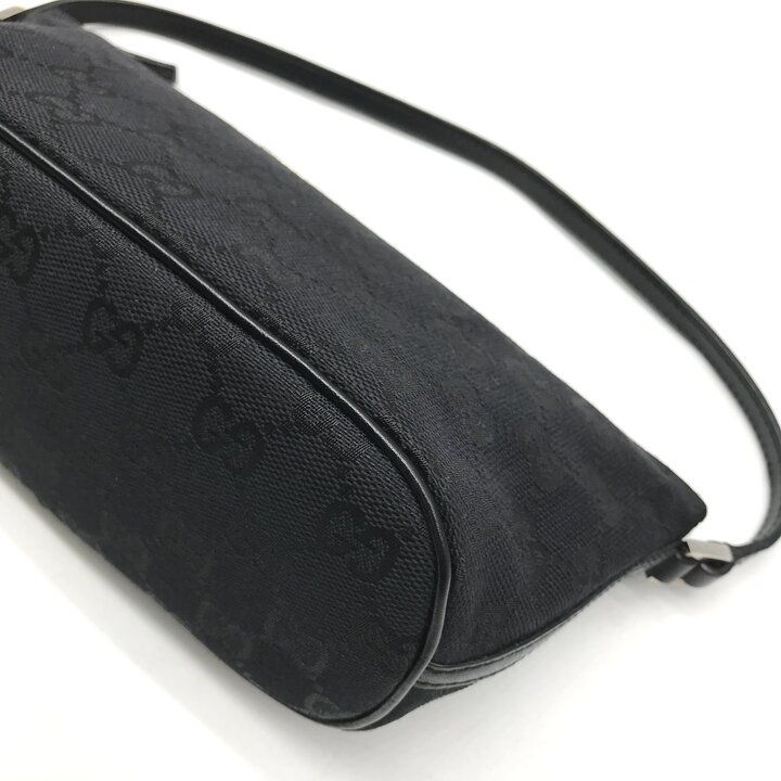 美品 GUCCI グッチ GGキャンバス アクセサリー ポーチ ショルダー