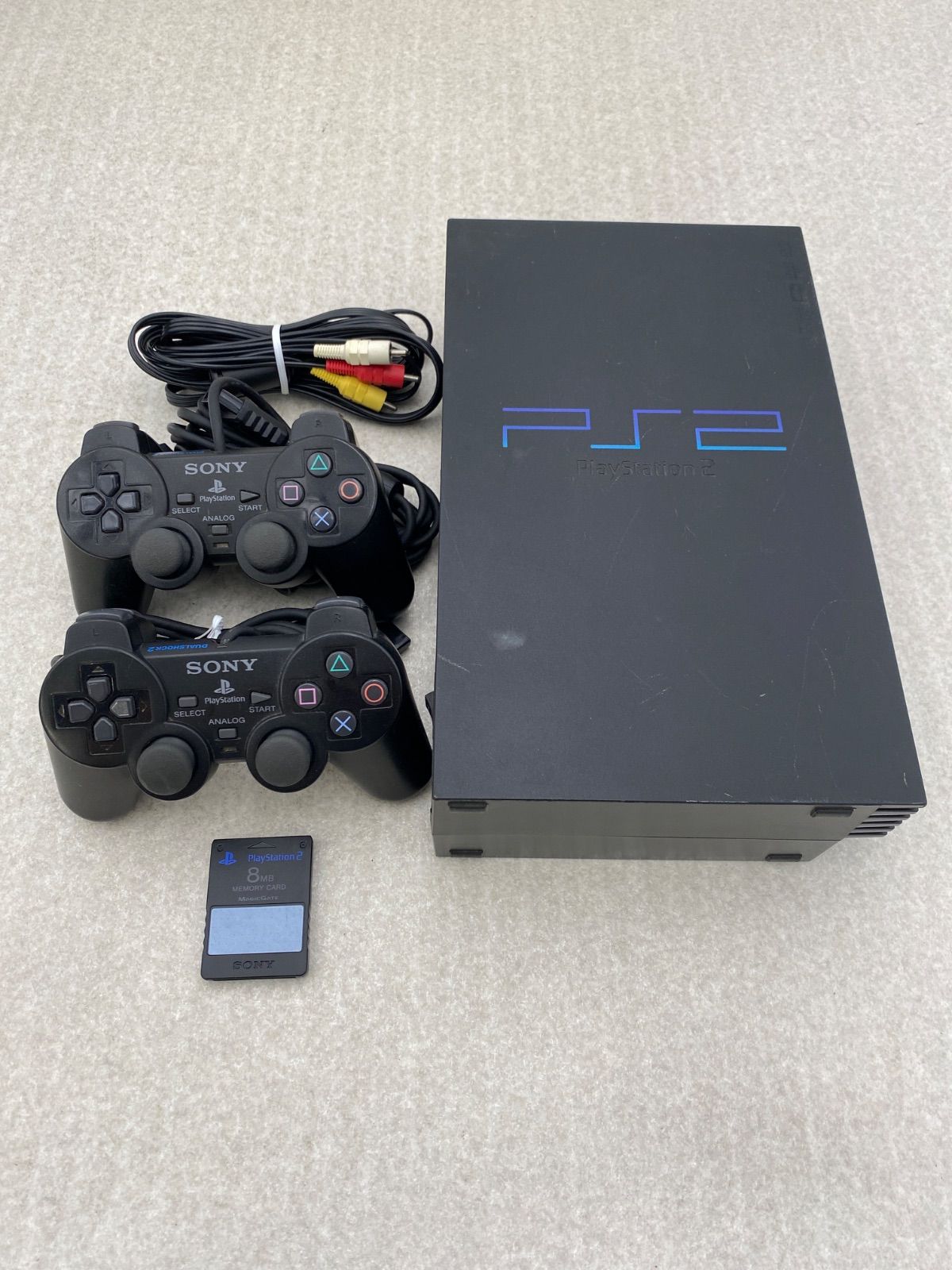 PlayStation 2 (SCPH-30000) 本体 動作品 コントローラー2点 - メルカリ PlayStation 2 (SCPH-30000) 本体 動作品 コントローラー2点 - メルカリ