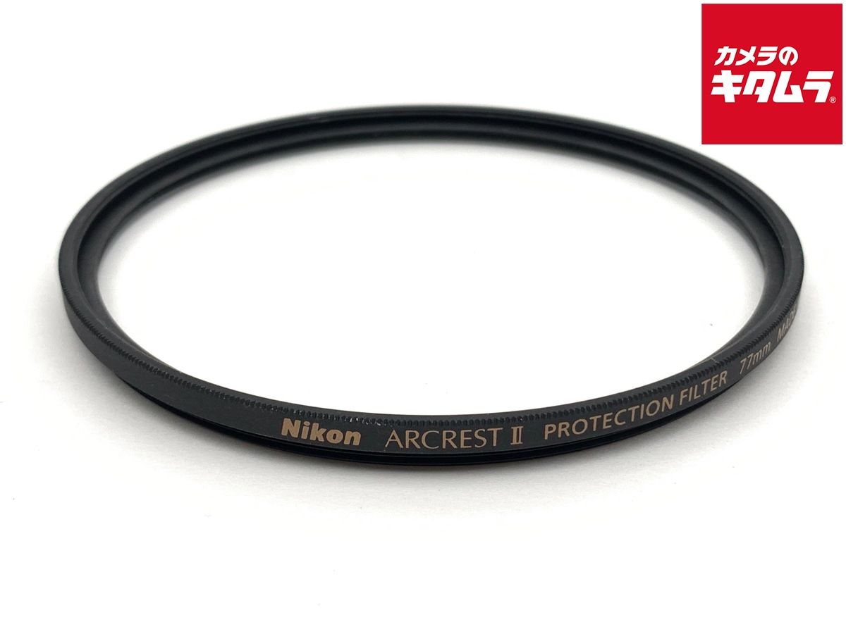 【中古】 【美品】 ニコン ARII-PF77 ARCREST II PROTECTION FILTER 77mm