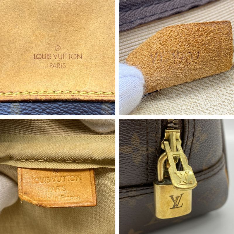 鑑定済み】ルイヴィトン Louis Vuitton ドーヴィル モノグラム