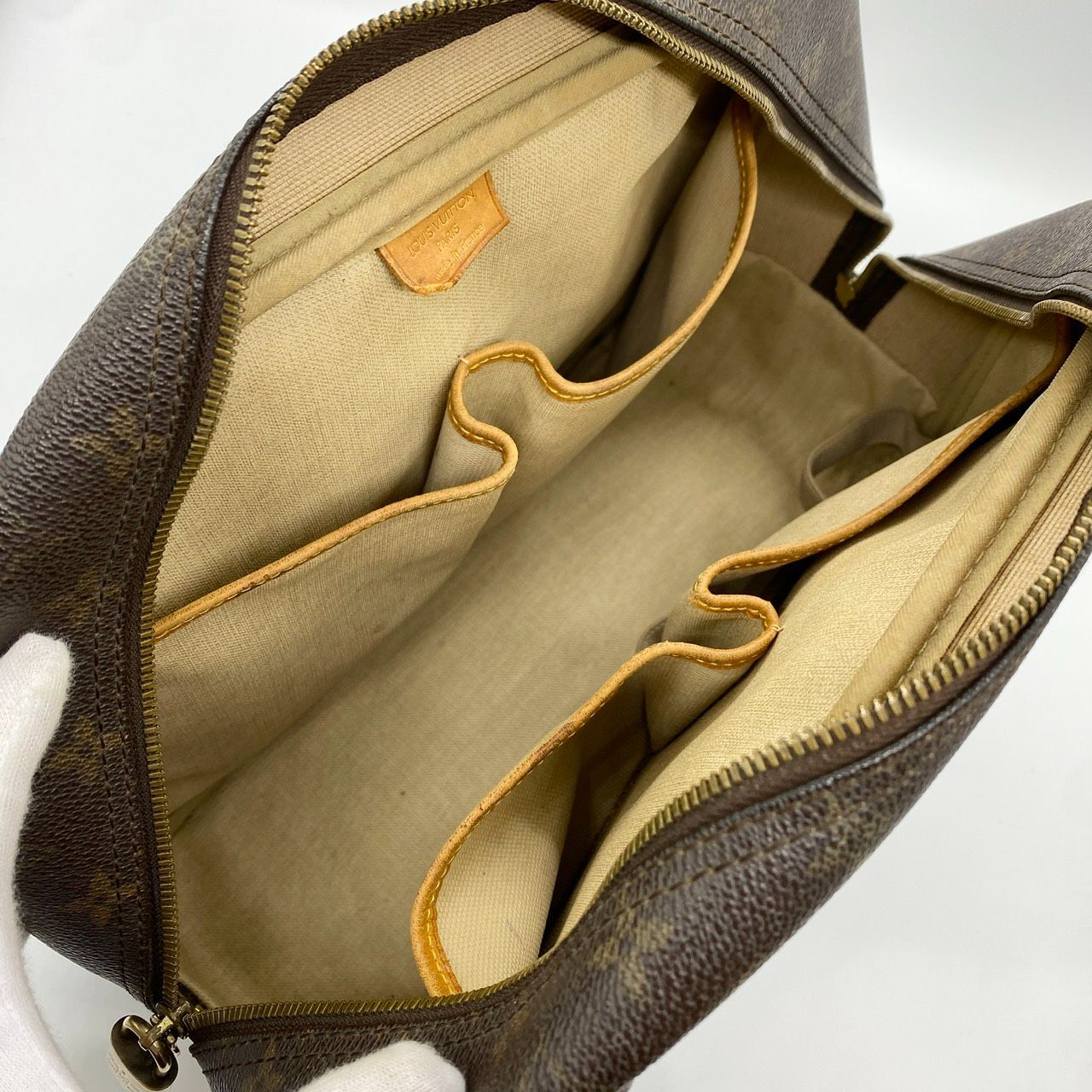 鑑定済み】ルイヴィトン Louis Vuitton ドーヴィル モノグラム