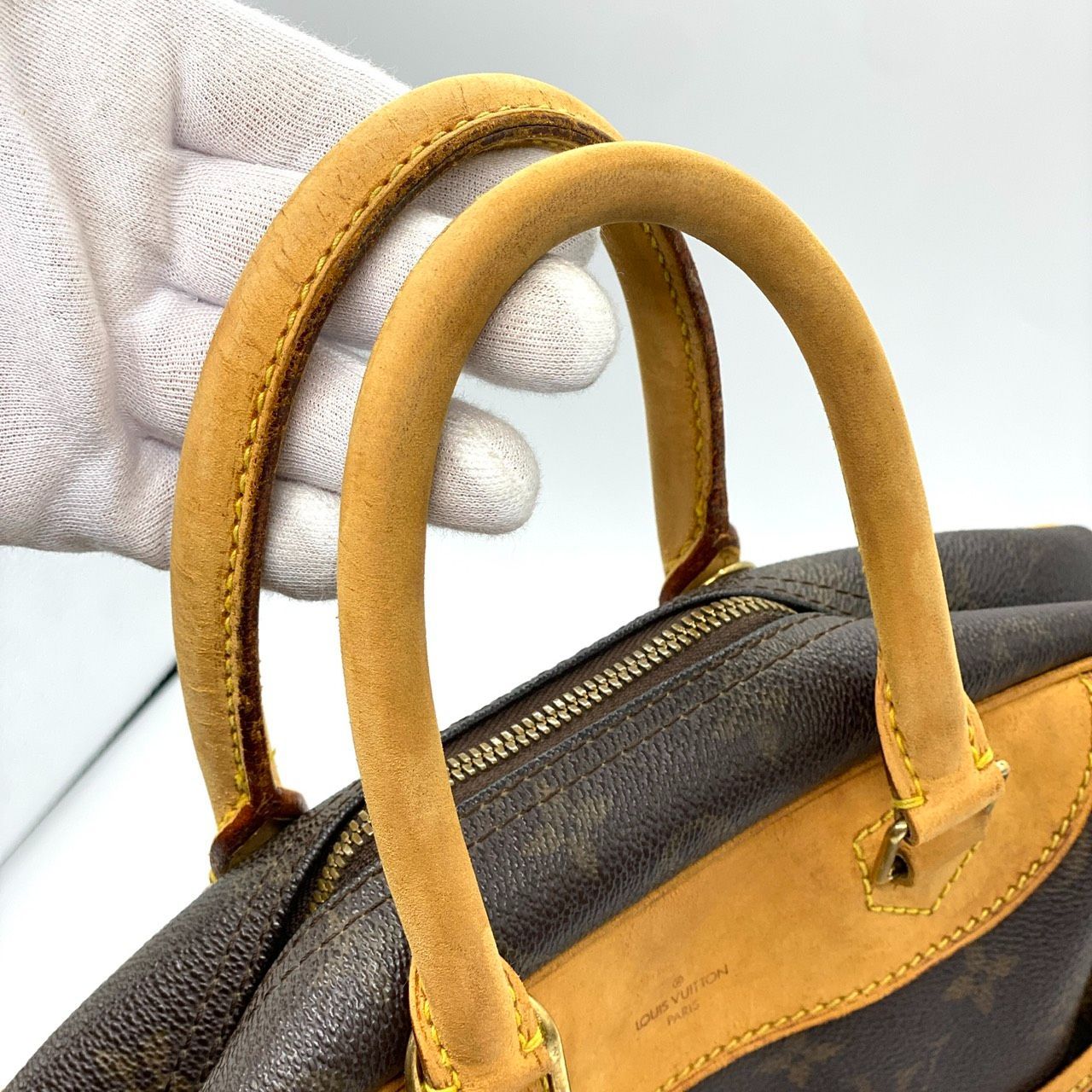鑑定済み】ルイヴィトン Louis Vuitton ドーヴィル モノグラム