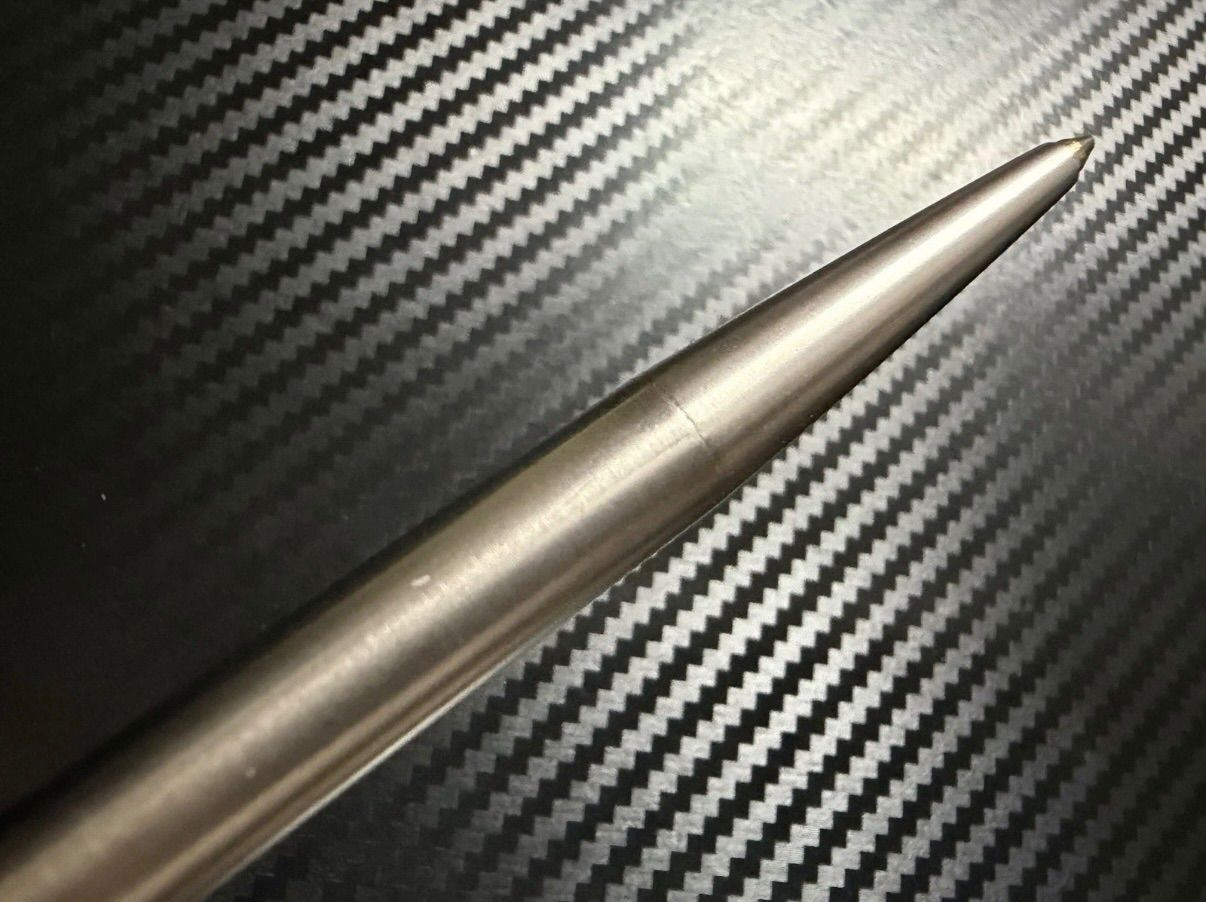 未使用に近い モンブラン ノブレス ステンレス ボールペン バイカラー