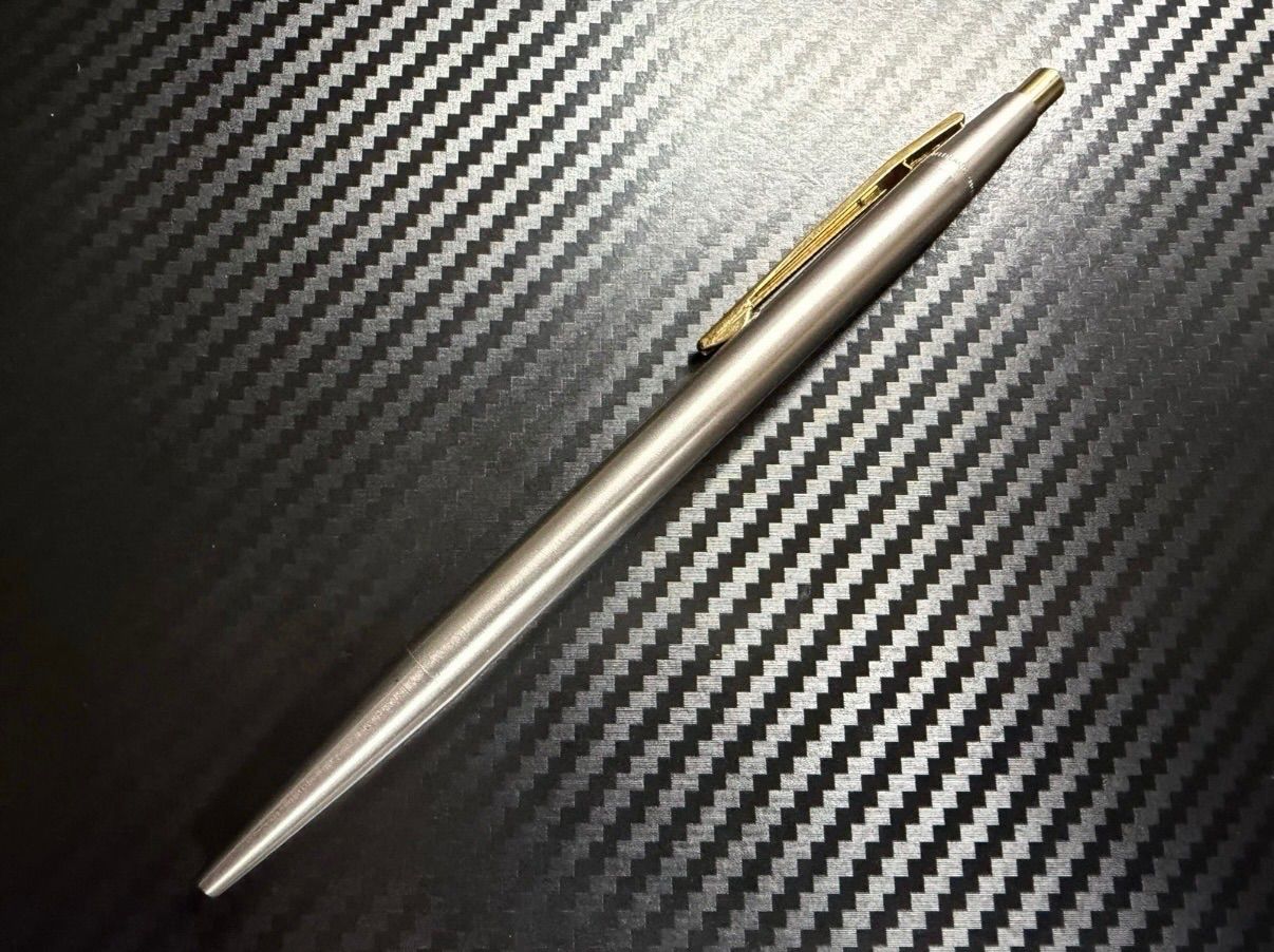 未使用に近い モンブラン ノブレス ステンレス ボールペン バイカラー