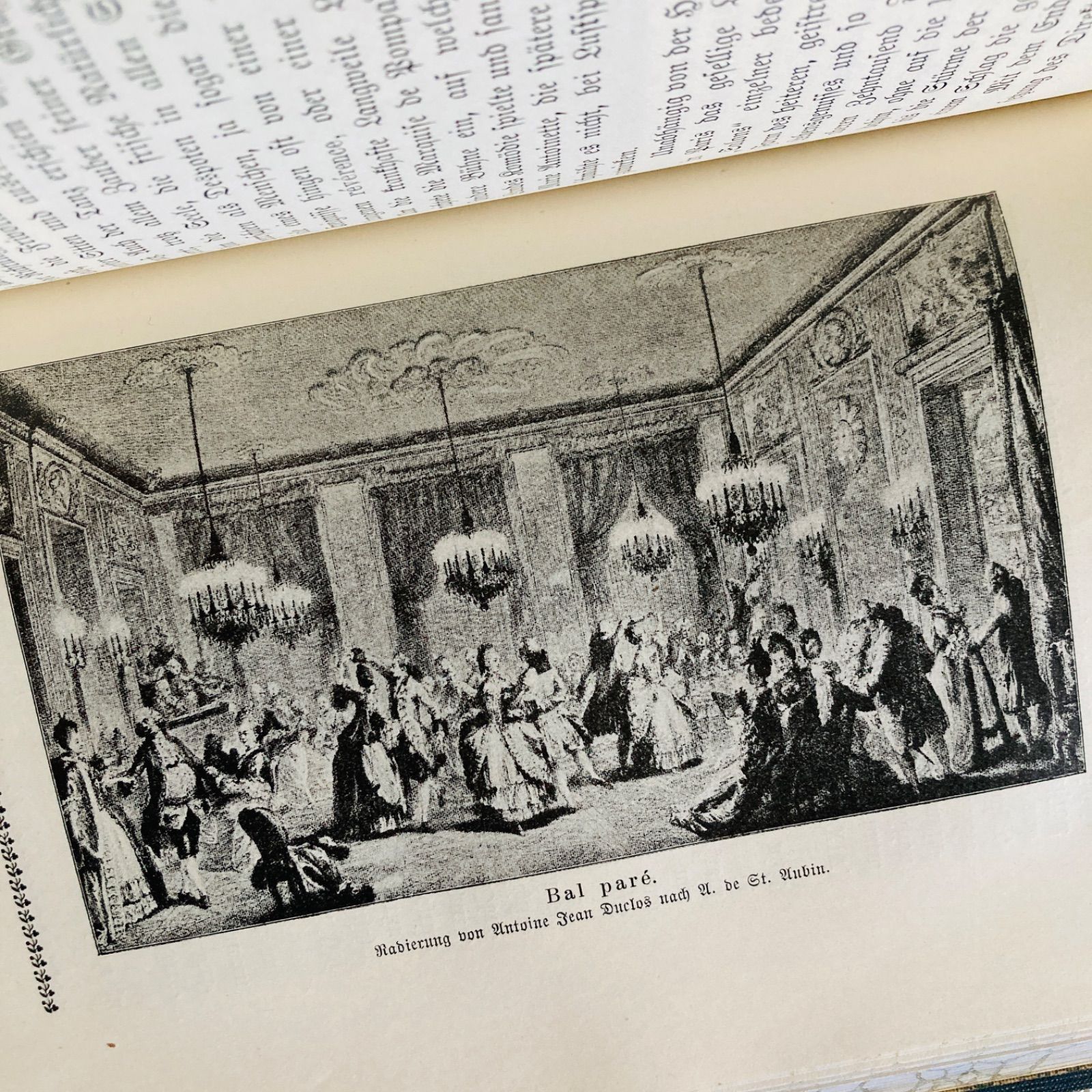 気品ある美しい装丁のアンティークブック 社交ダンス手引き書 1907年頃