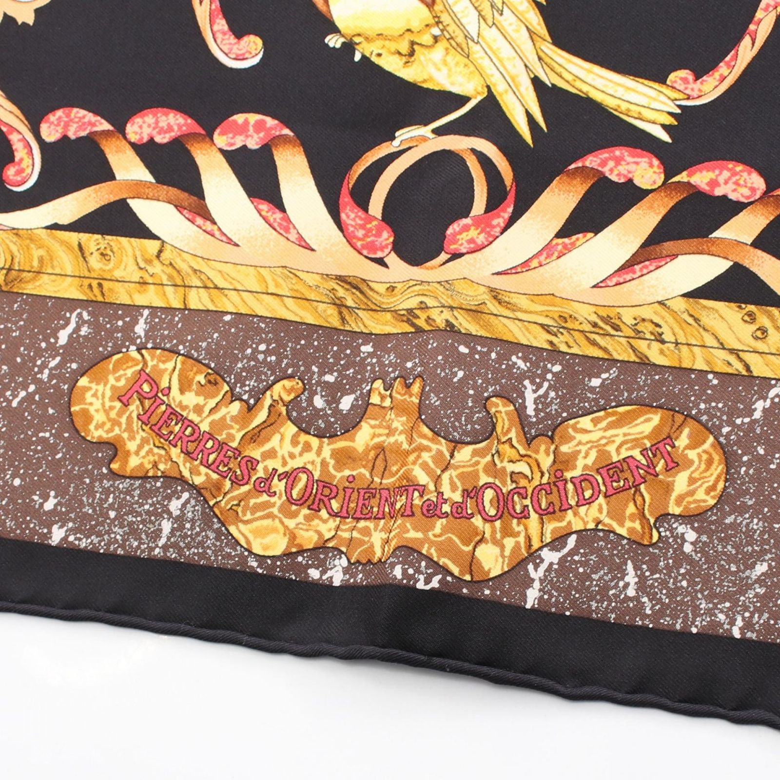 HERMES エルメス カレ90 PIERRES d'Orient et d'OCCIDENT スカーフ