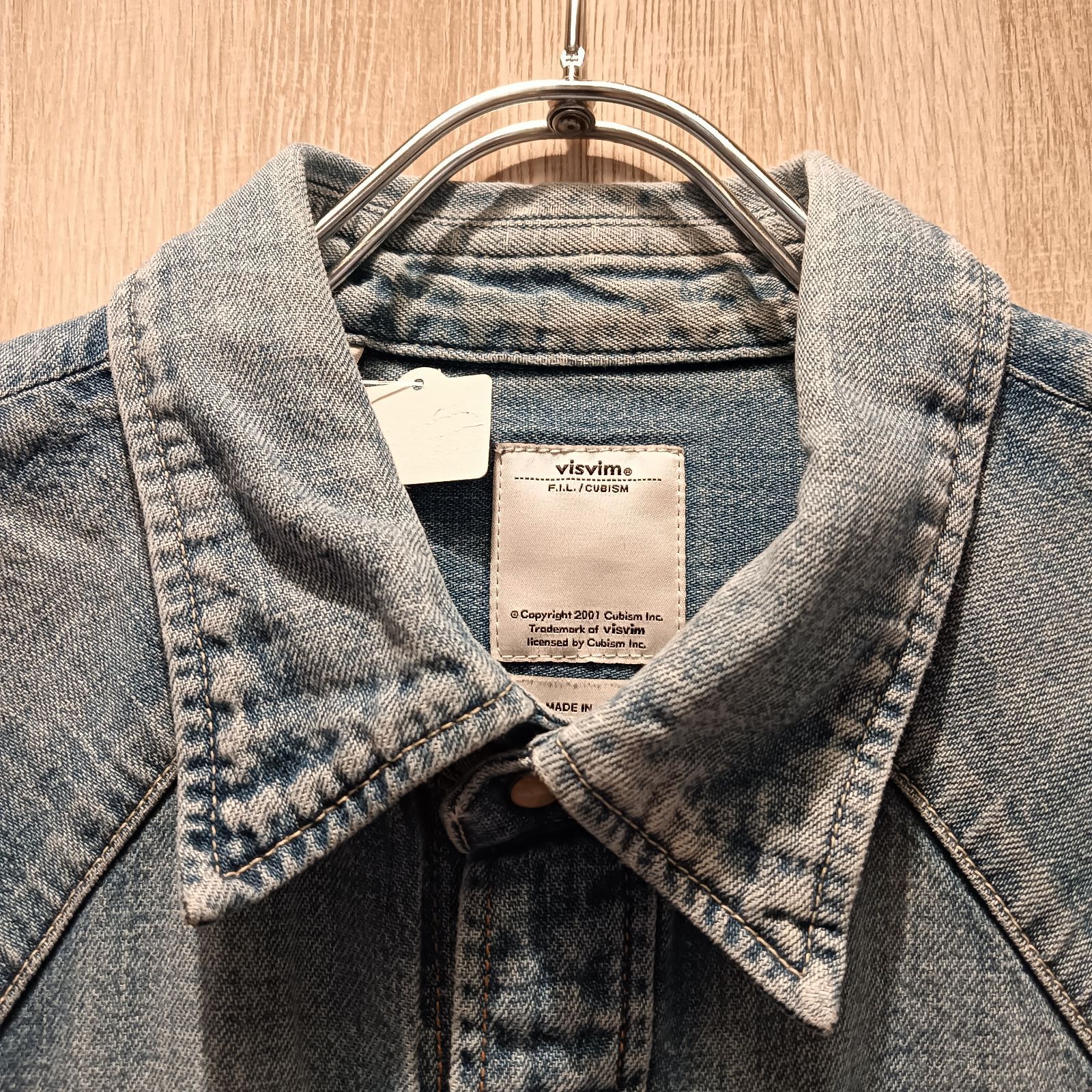 Visvim（ビズビム）Social Sculpture Shirtデニムシャツ - メルカリ