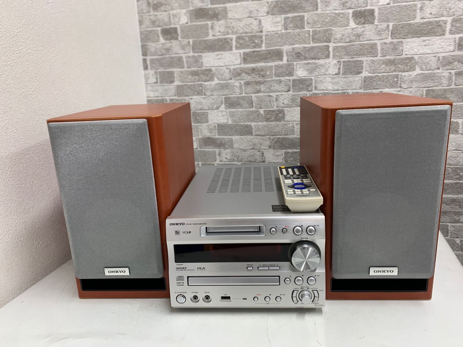 ONKYO オンキョー FR-N7SX CD MD USB ミニコンポ スピーカー - メルカリ